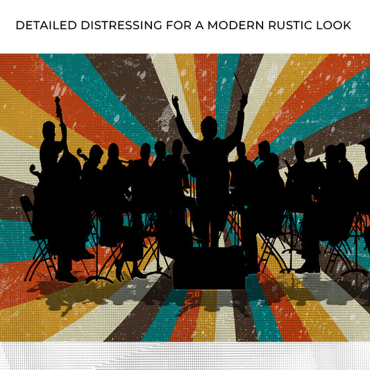 Music Genres Classical Retro Canvas Wall Art Zoom - Image by Tailored Canvases