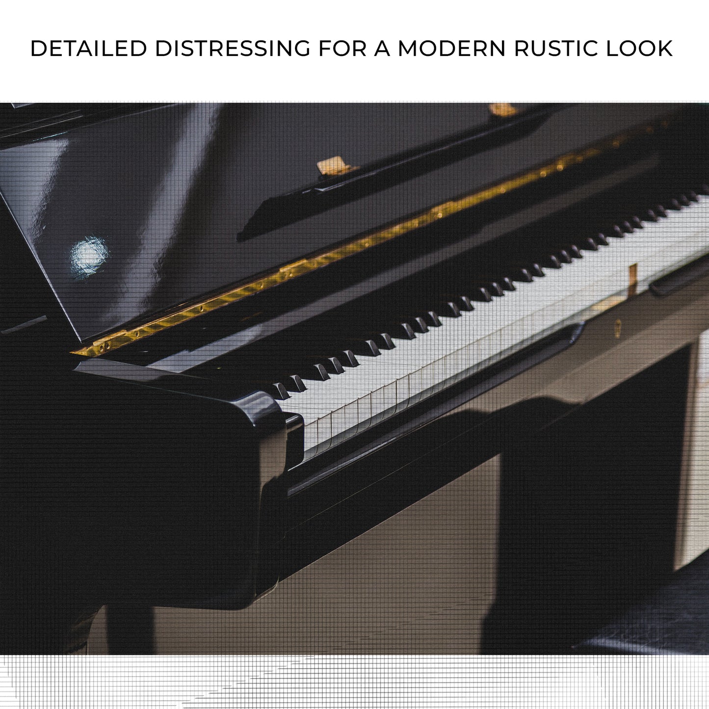 Piano Modern Canvas Wall Art Zoom - Image by Tailored Canvases