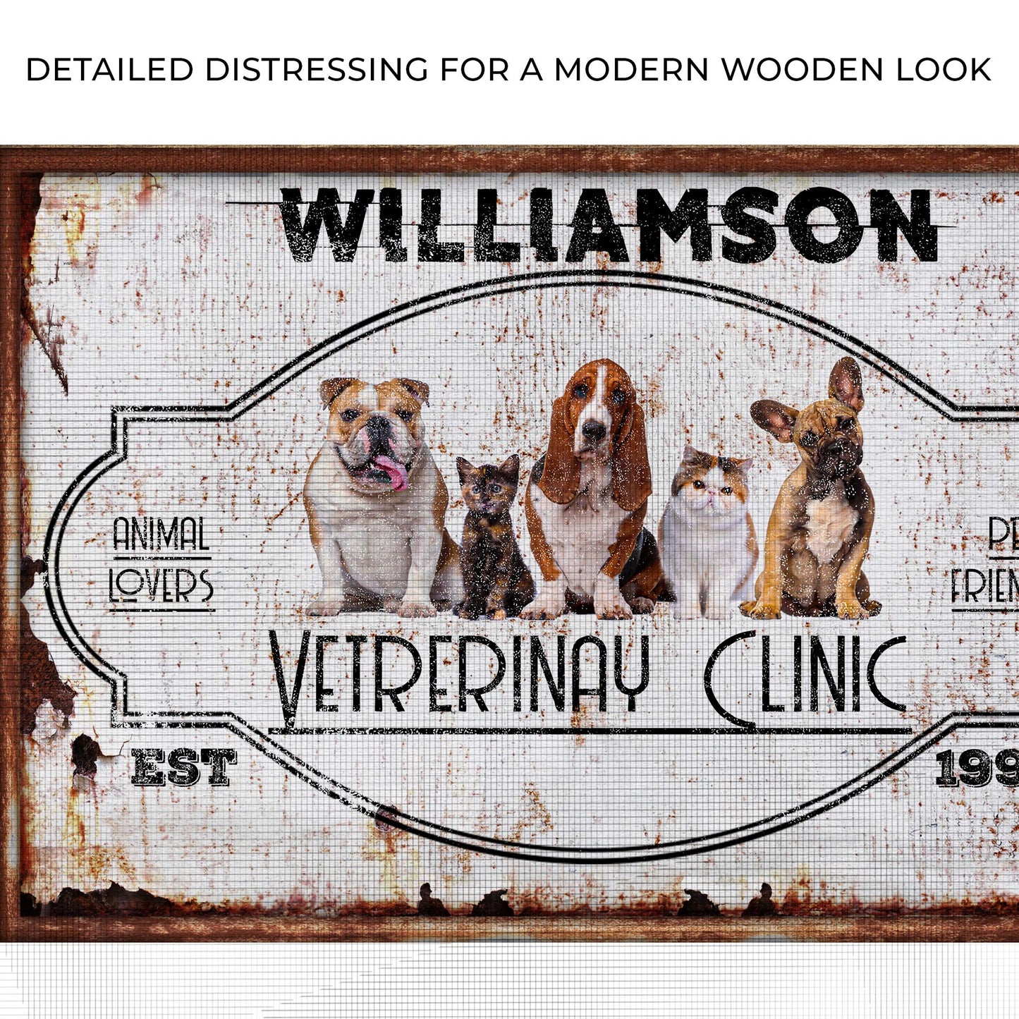 Veterinary Sign III Zoom - Image by Tailored Canvases