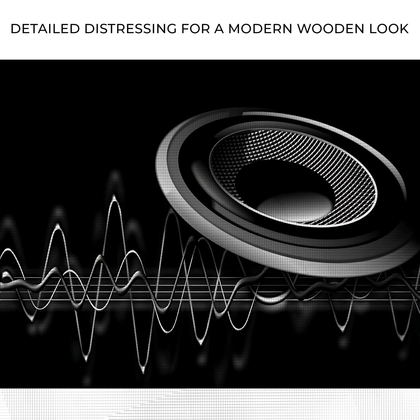 Music Equipment Speakers Monochrome Canvas Wall Art Zoom - Image by Tailored Canvases