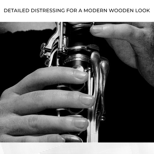 Clarinet  Playing Canvas Wall Art Zoom - Image by Tailored Canvases