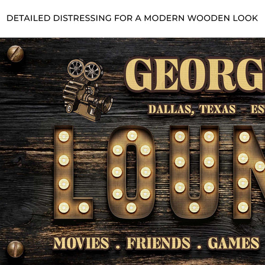 Movies, Friends Lounge Sign Zoom - Image by Tailored Canvases