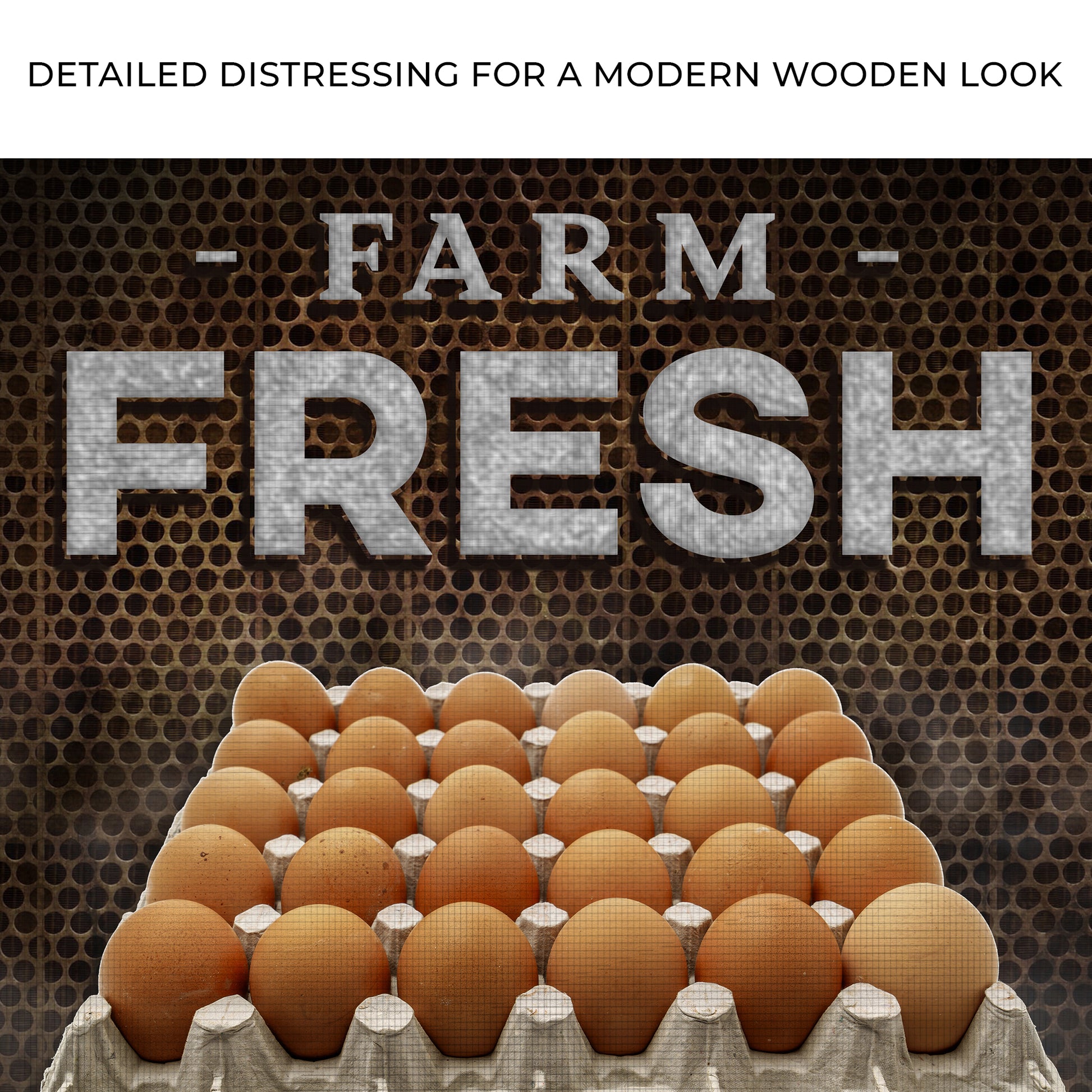 Sold Here Farm Fresh Eggs Sign Zoom - Image by Tailored Canvases