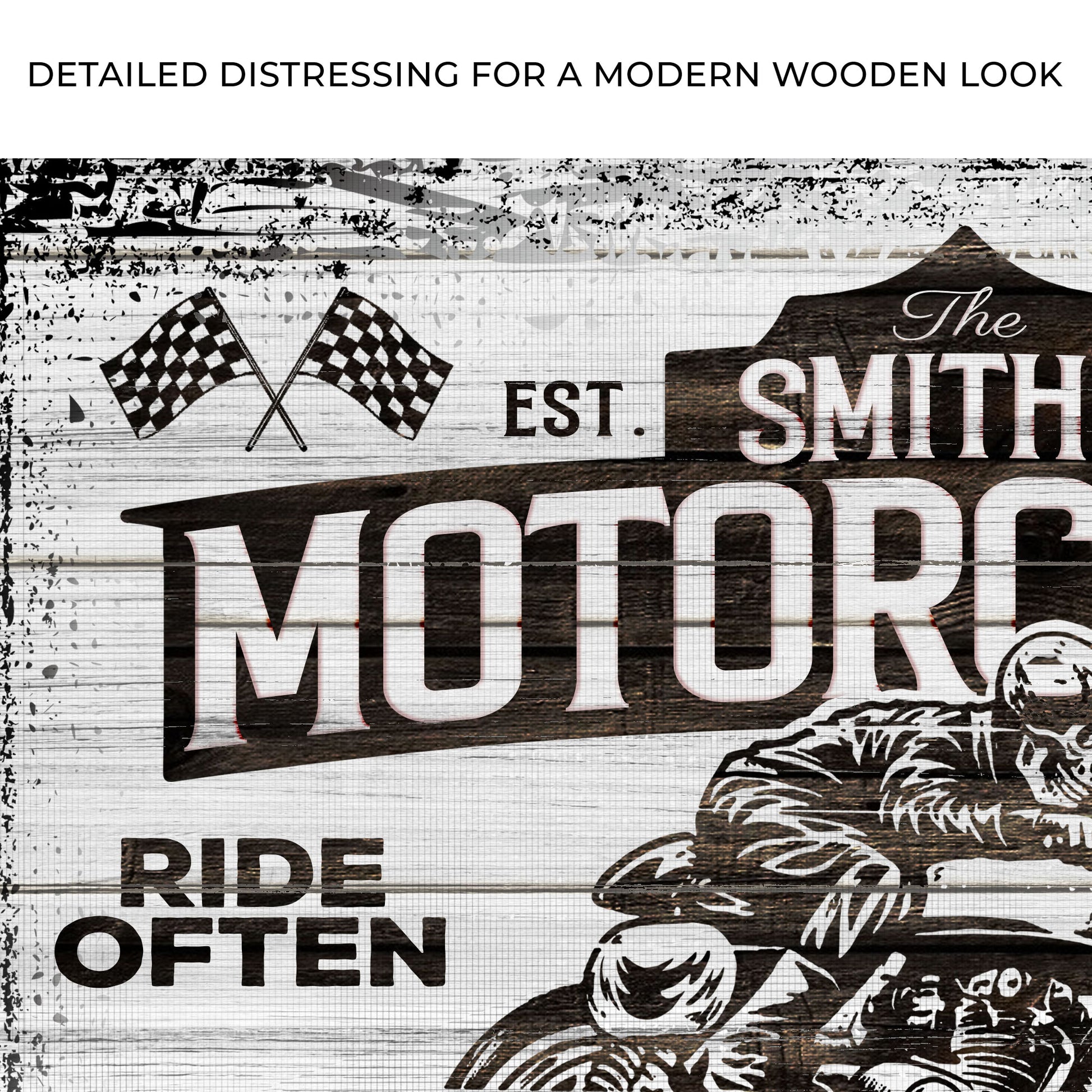 Motorcycle Ride Often Ride Free Sign Zoom - Image by Tailored Canvases