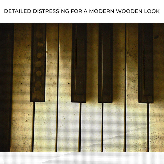 Keyboard Grunge Canvas Wall Art Zoom - Image by Tailored Canvases