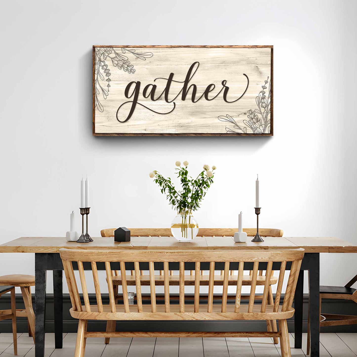 Gather Sign VIII  - Image by Tailored Canvases