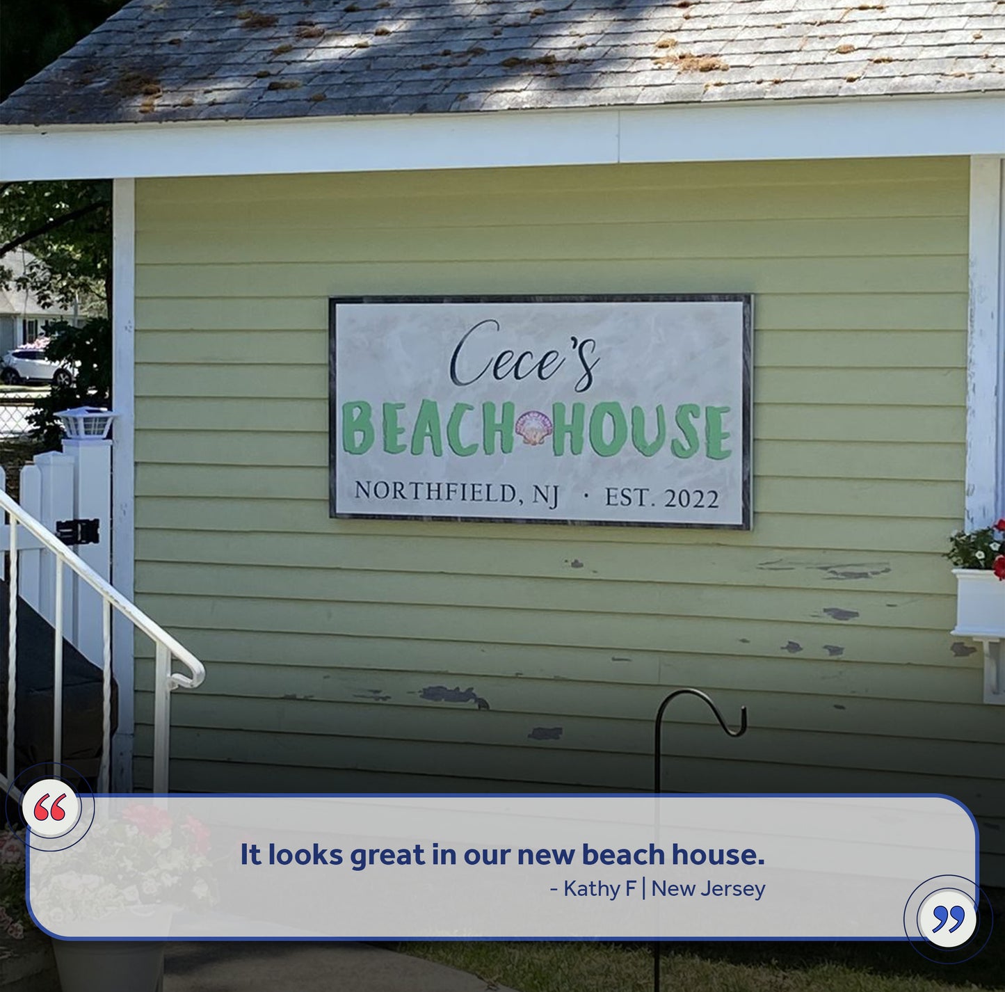 Beach House Sign III