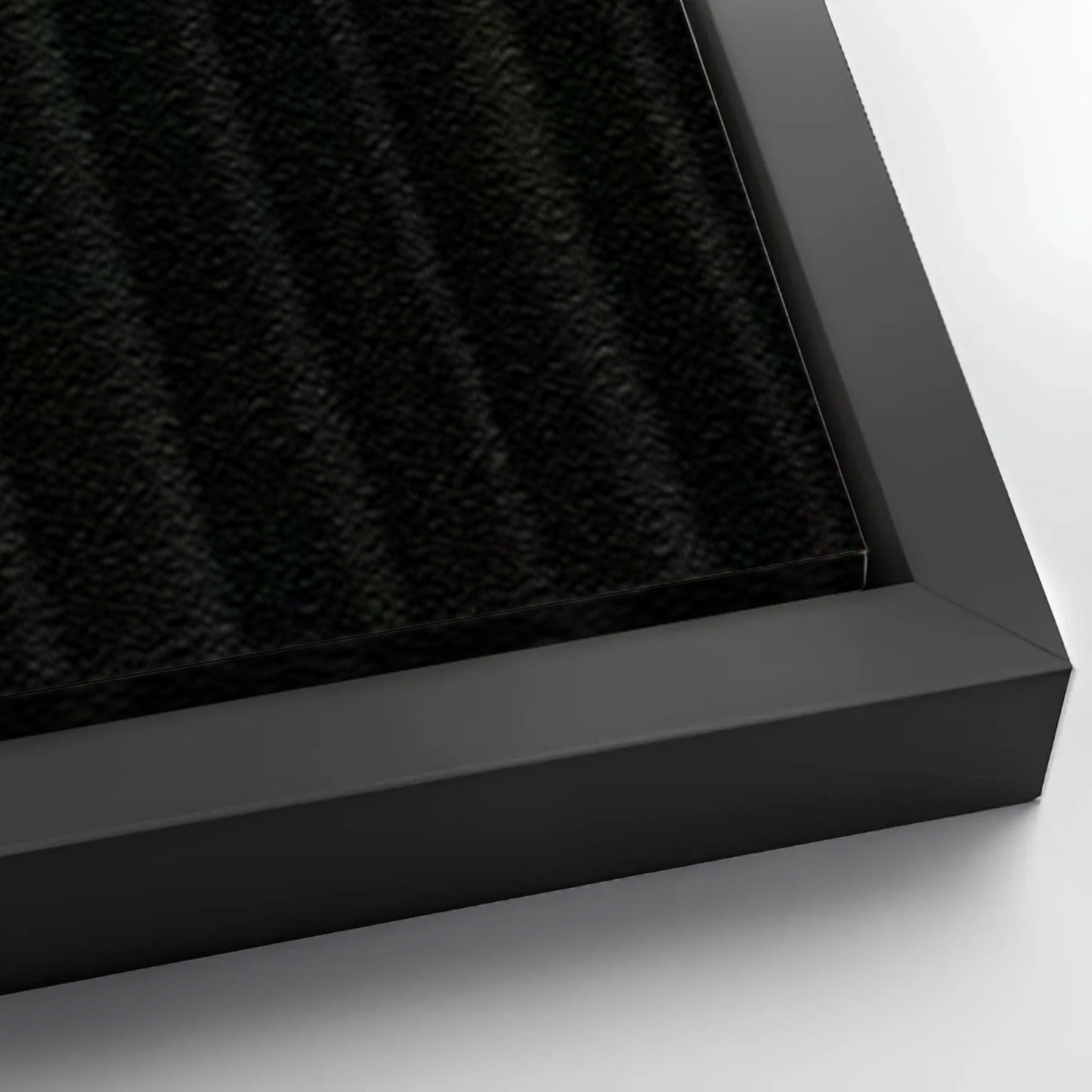 Save 33% When You Add A Frame To Your 24x16 Luxury Black Minimalist Abstract Wall Art Canvas Now