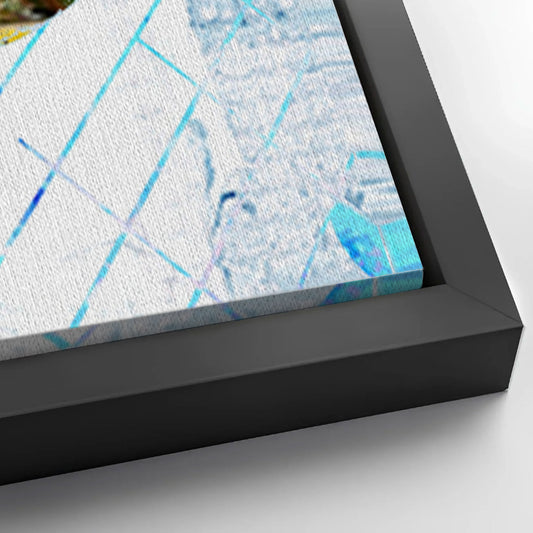 Save 33% When You Add A Frame To Your 36x24 Trombone Abstract Canvas Wall Art Canvas Now