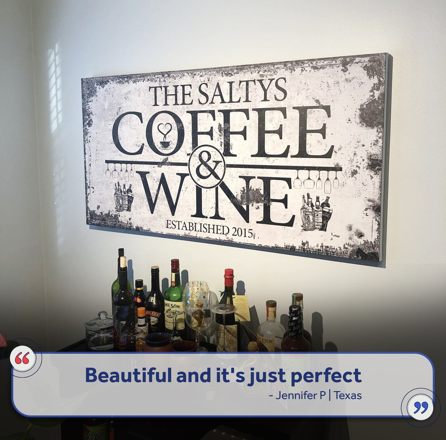 Coffee and Wine Sign (Free Shipping)