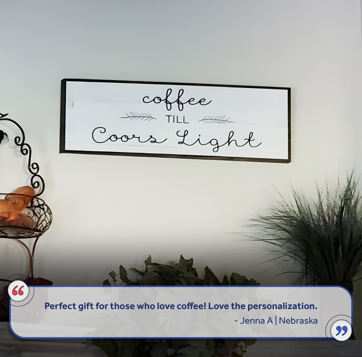 Coffee Till Cocktails Sign II