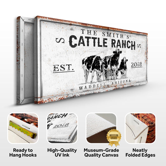 Branded Cattle Ranch Sign V Specs - Image by Tailored Canvases