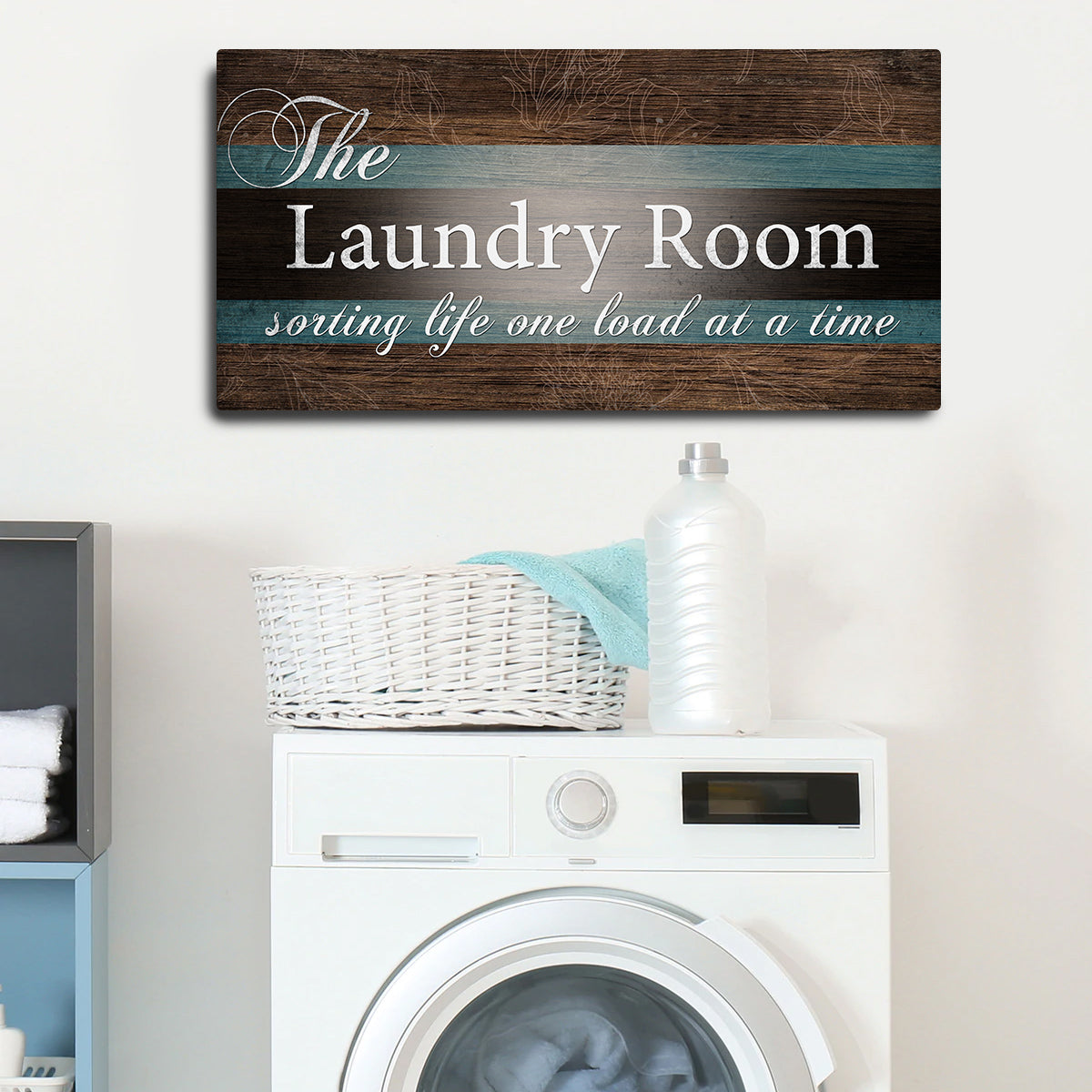 The Laundry Room Sign Style 3 - Image by Tailored Canvases