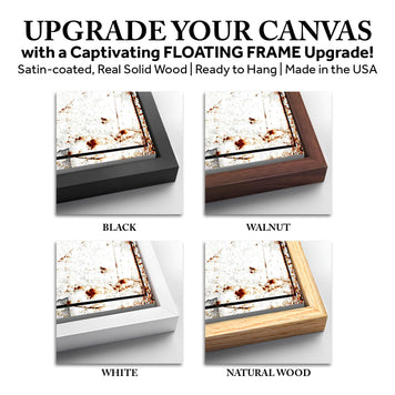 Save 33% When You Add A Frame To Your Canvas Now