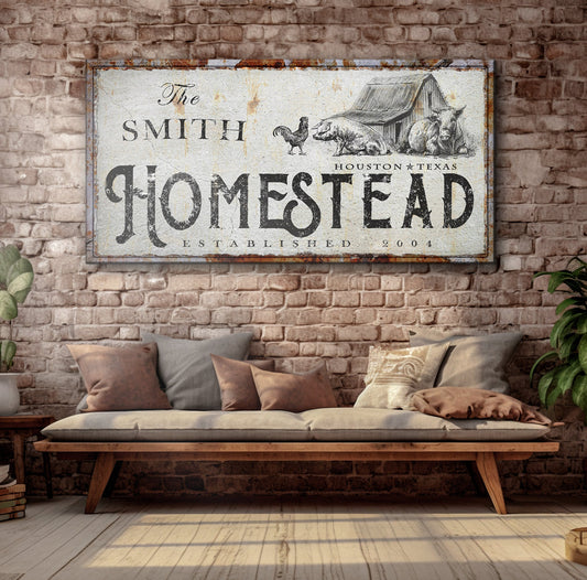 Homestead Sign