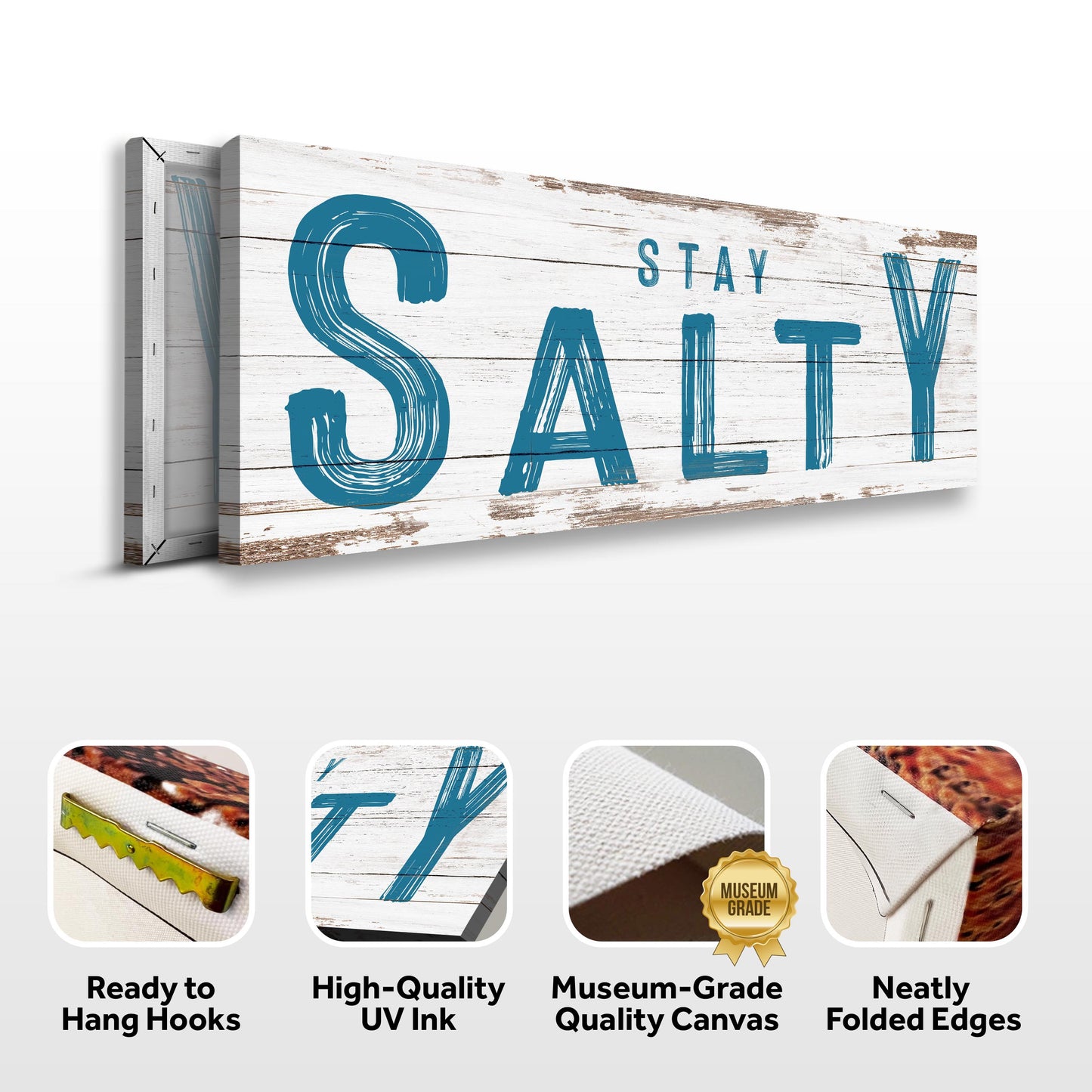 Stay Salty Coastal Sign V