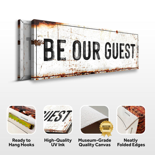Be Our Guest Sign V