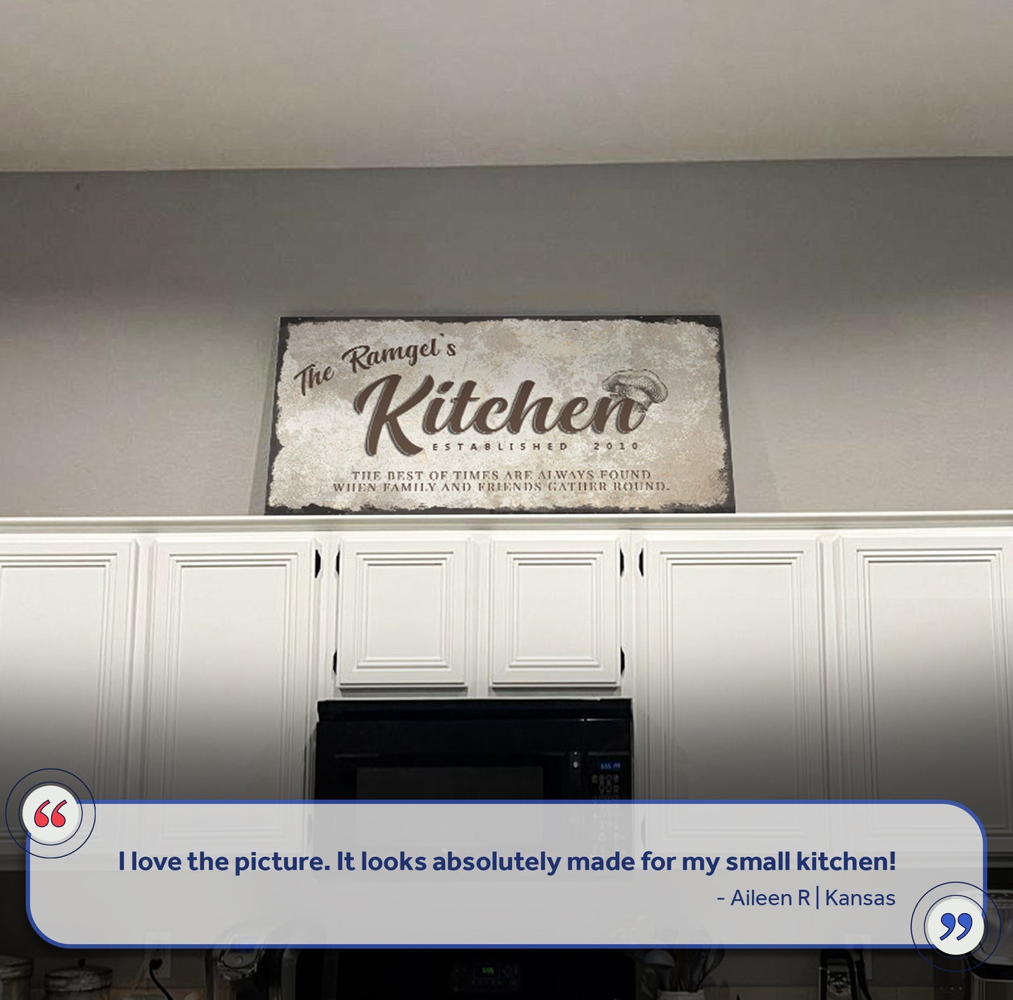 Family Kitchen Sign III