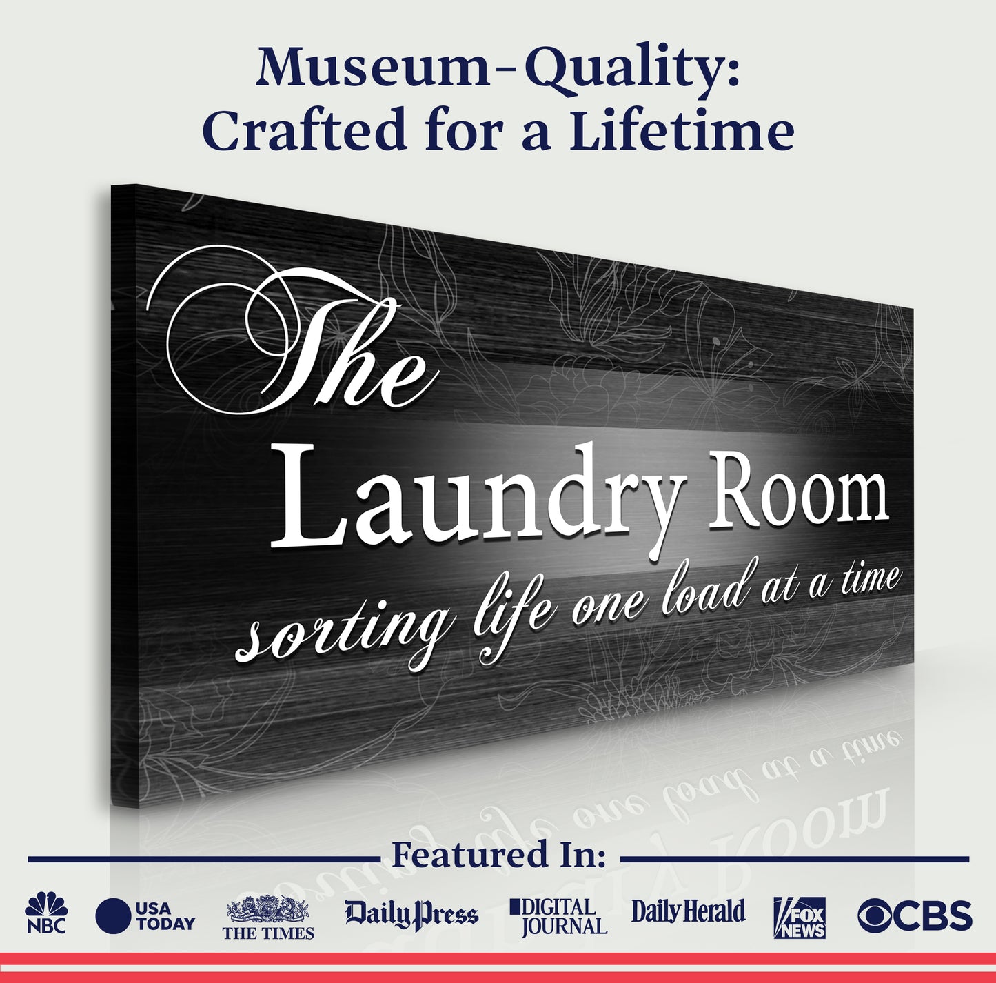 The Laundry Room Sign II