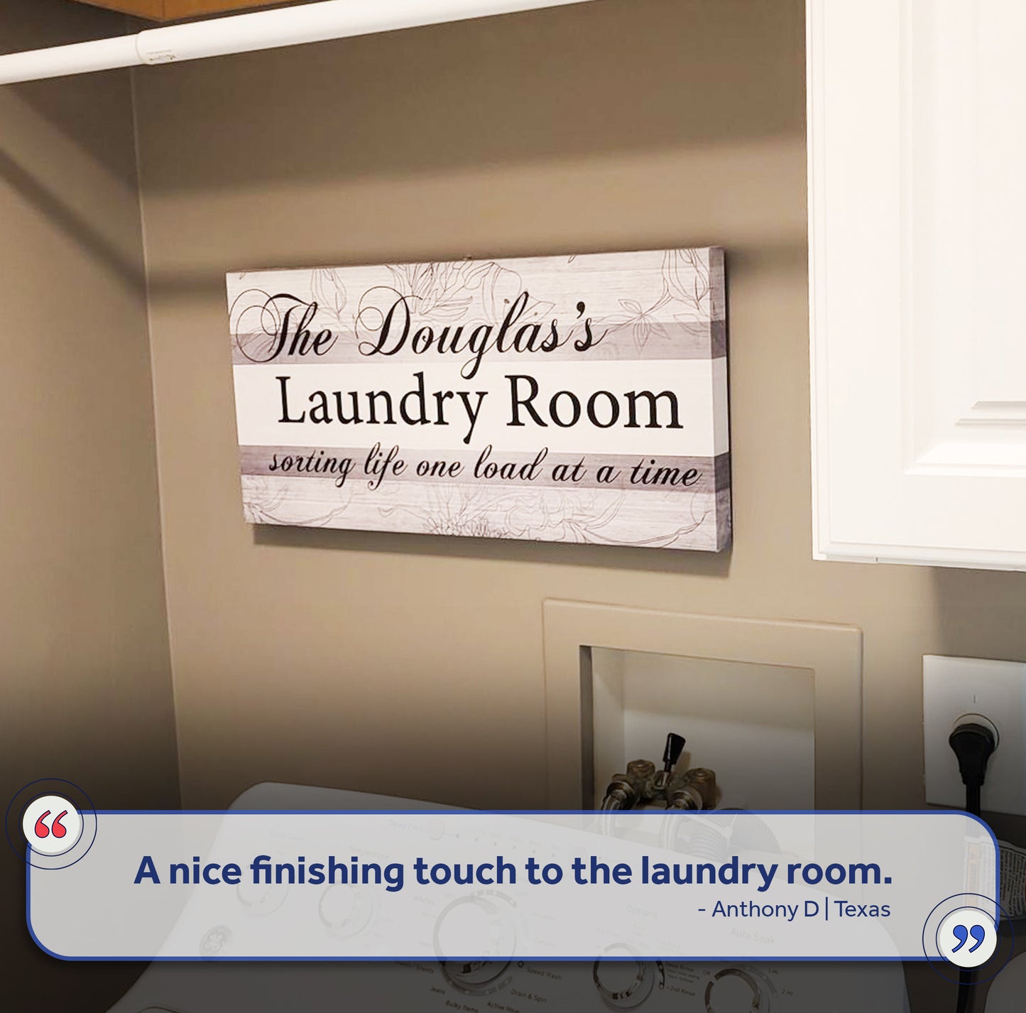 The Laundry Room Sign (Free Shipping)