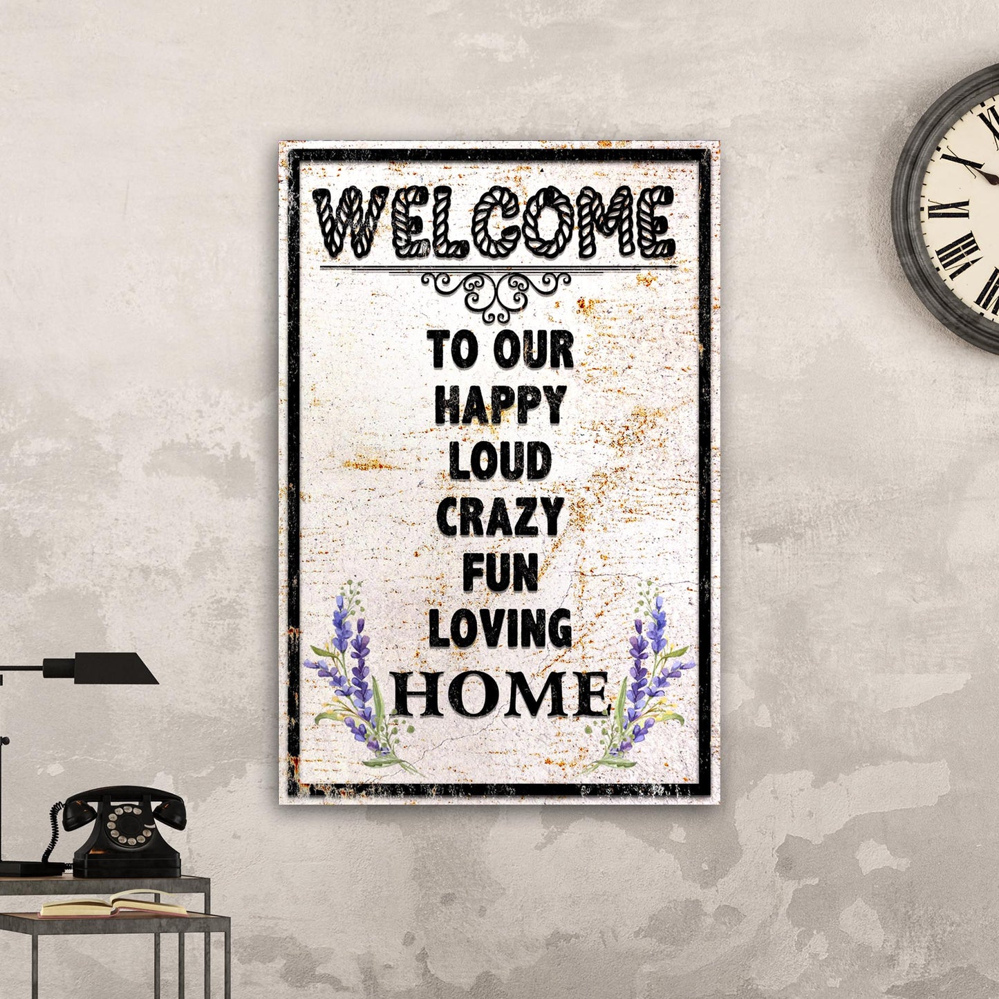 Funny Home Signs II Style 2 - Image by Tailored Canvases