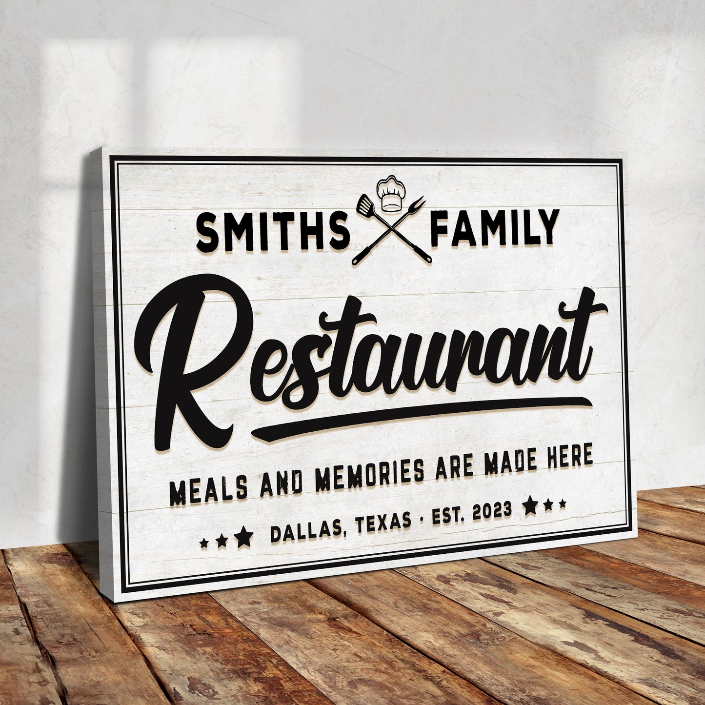 Restaurant Sign V - Image by Tailored Canvases