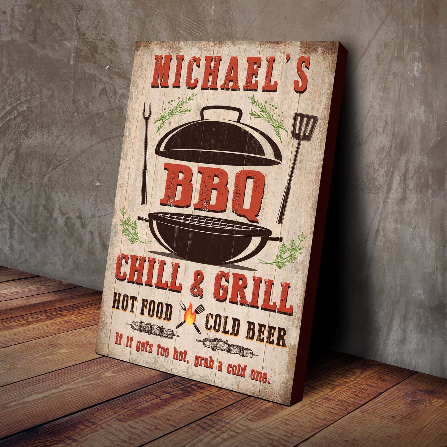 BBQ Sign V - Image by Tailored Canvases