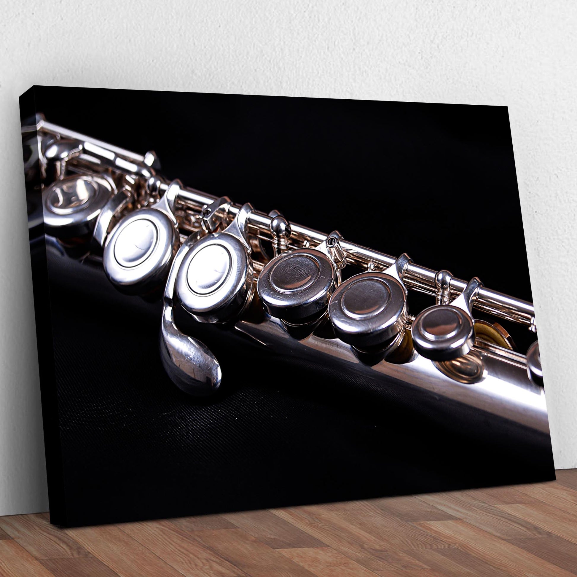 Flute Up Close Canvas Wall Art - Image by Tailored Canvases