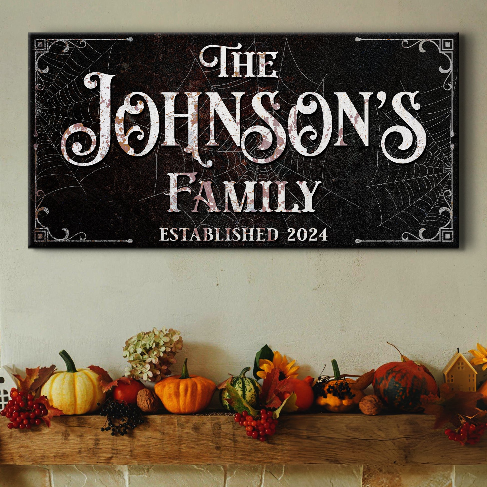 Personalized Gothic Sign  - Image by Tailored Canvases