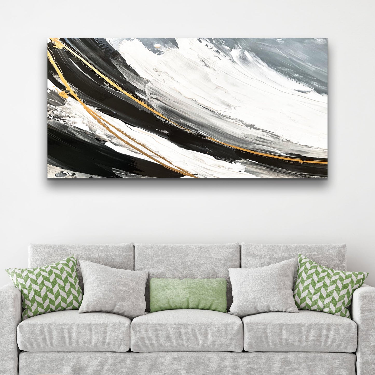 Modern Abstract Shadows Wall Art