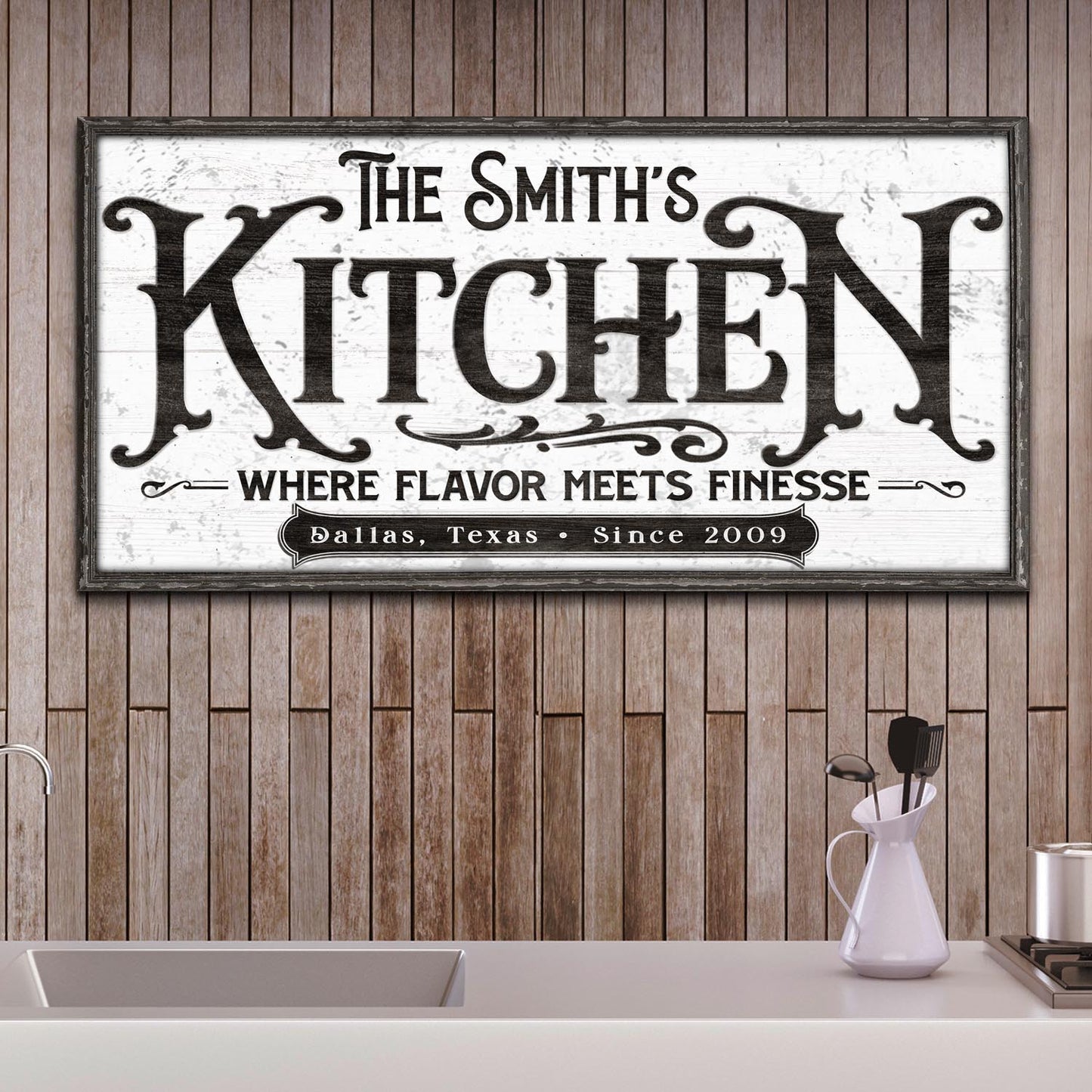 Kitchen Sign IX - Image by Tailored Canvases