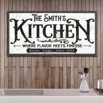 Kitchen Sign IX