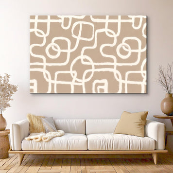 Serene Lines - Modern Wall Art