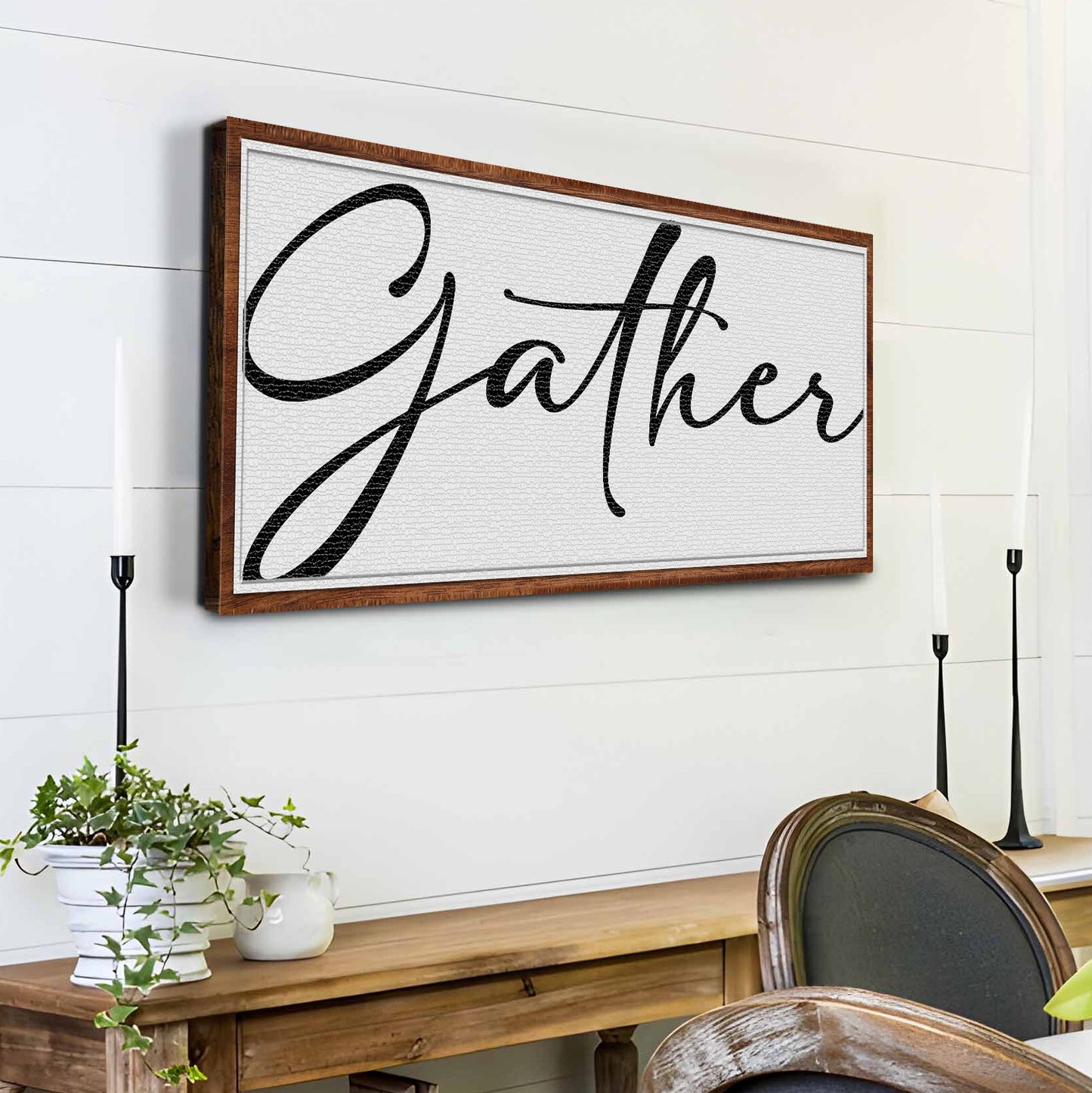 Gather Sign XV  - Image by Tailored Canvases