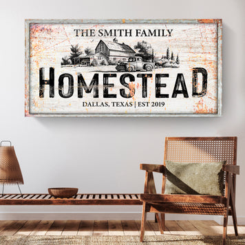 Homestead Sign VIII