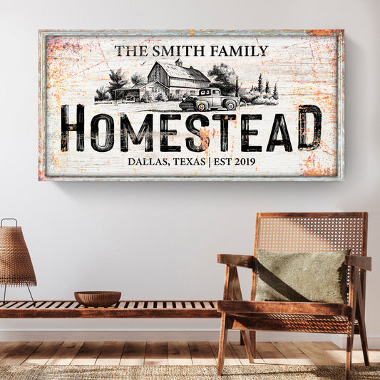 Homestead Sign VIII