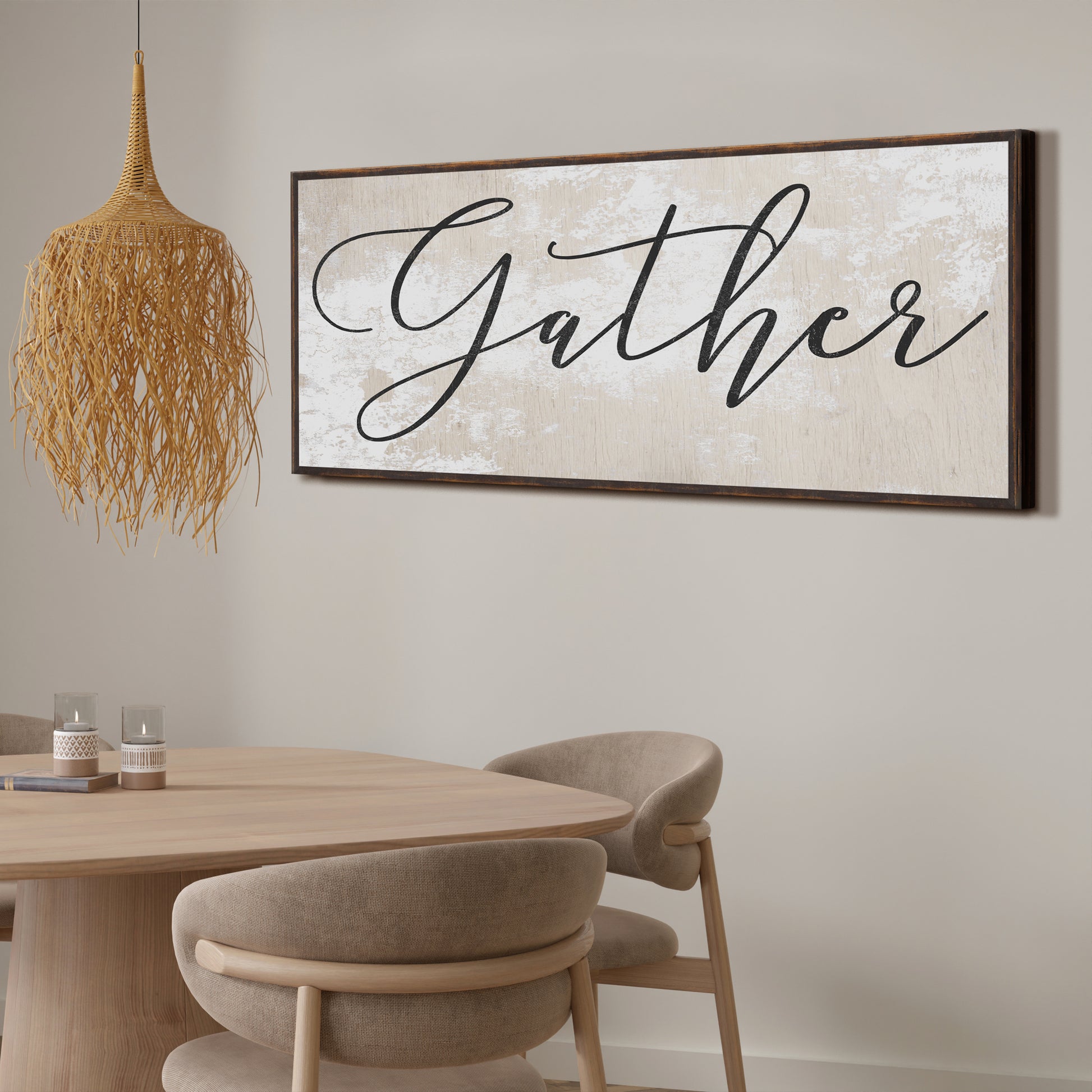 Gather Sign XII  - Image by Tailored Canvases