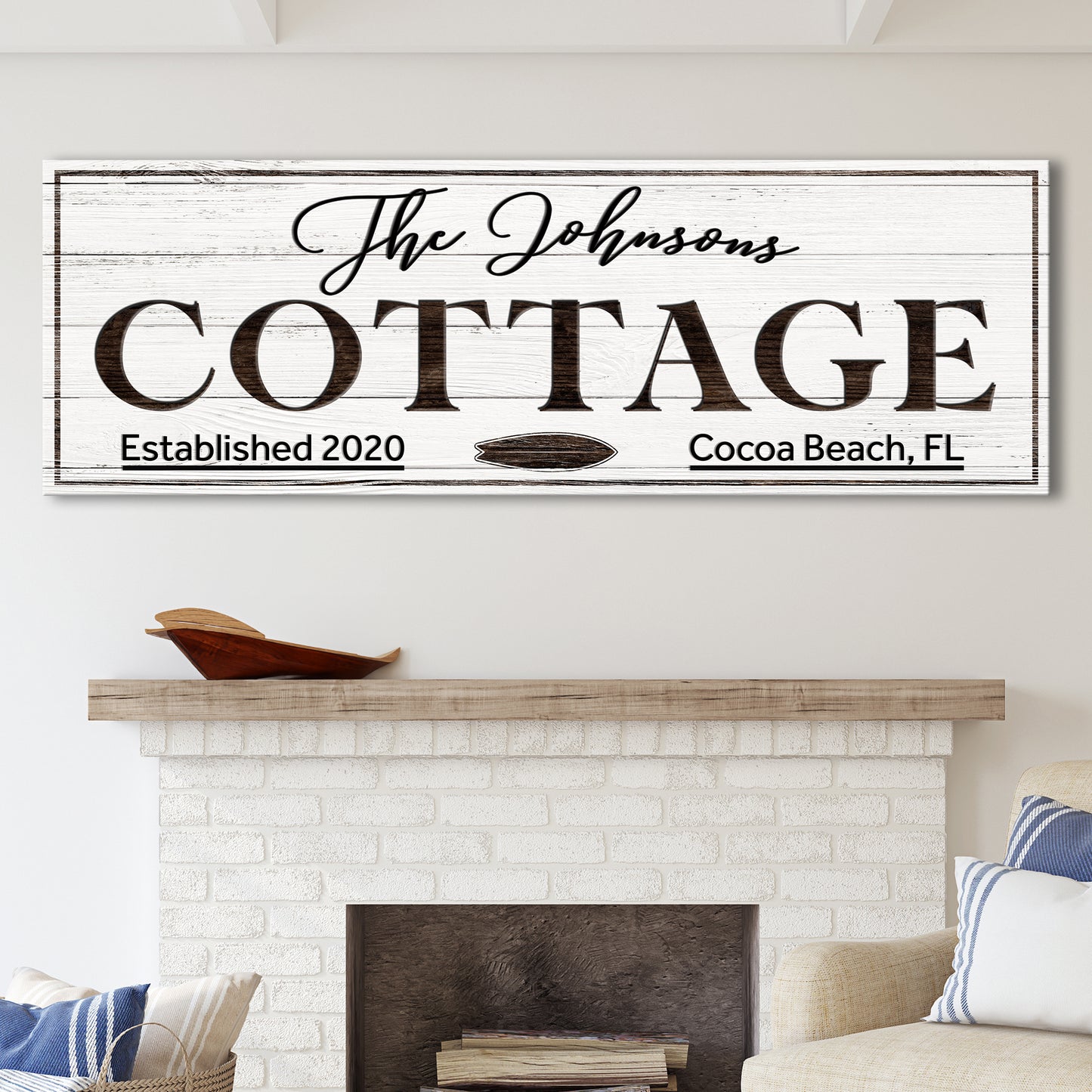 Cottage Beach House Sign