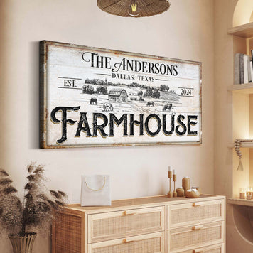 Rustic Farmhouse Sign XII