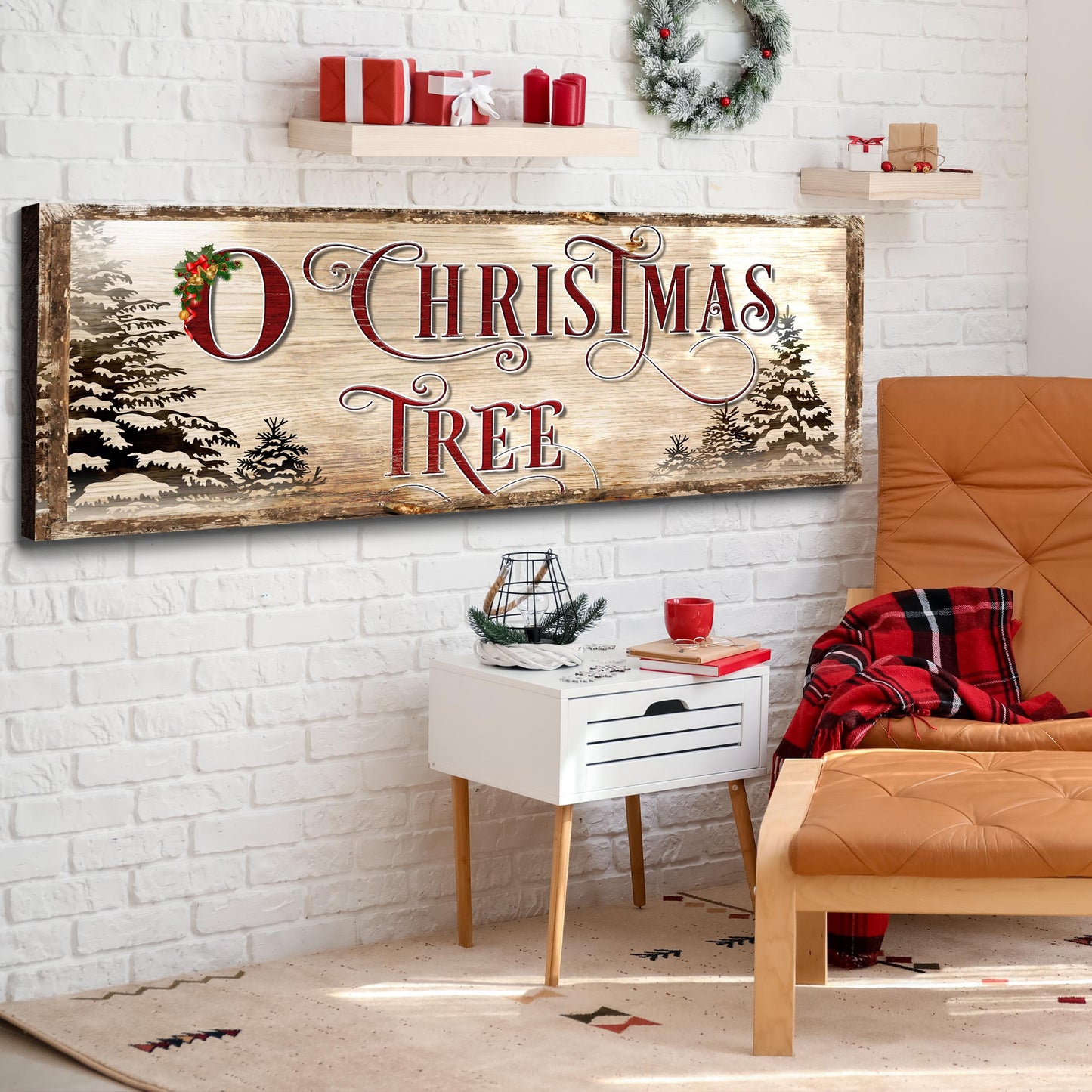 O Christmas Tree Sign - Image by Tailored Canvases