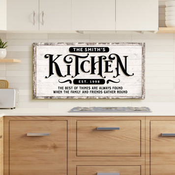 Kitchen Sign VII