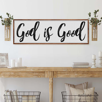 God Is Good Faith Sign III