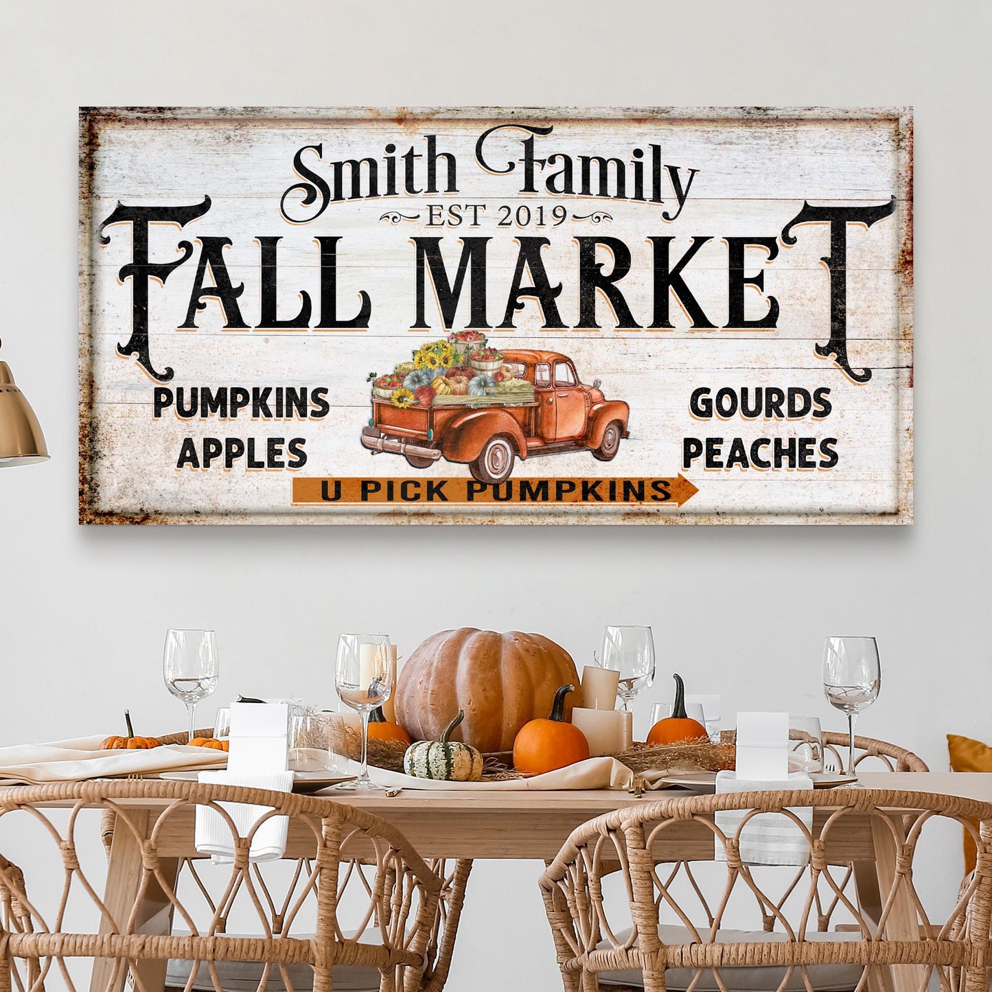 Fall Market Pumpkin Patch Sign