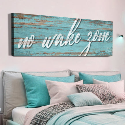 No Wake Zone Sign XIX