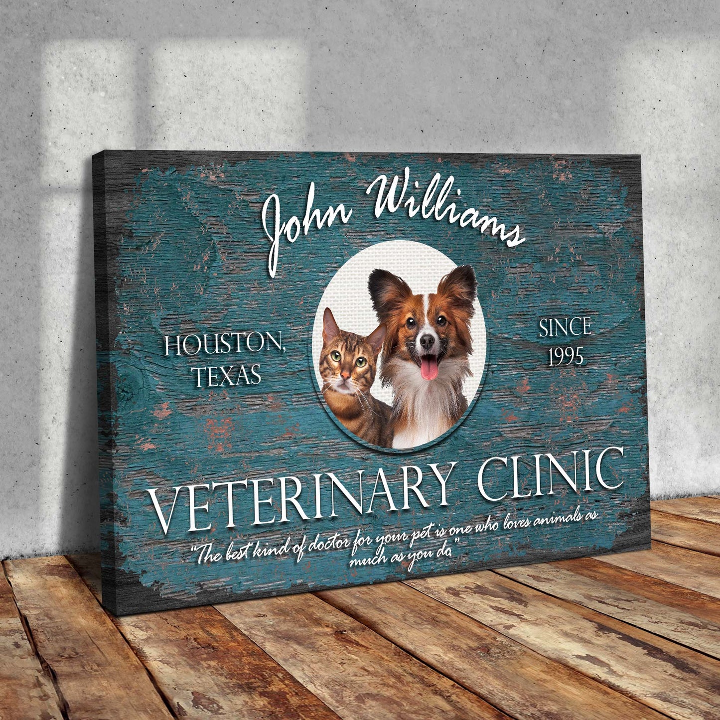 Veterinary Sign X Style 2 - Image by Tailored Canvases