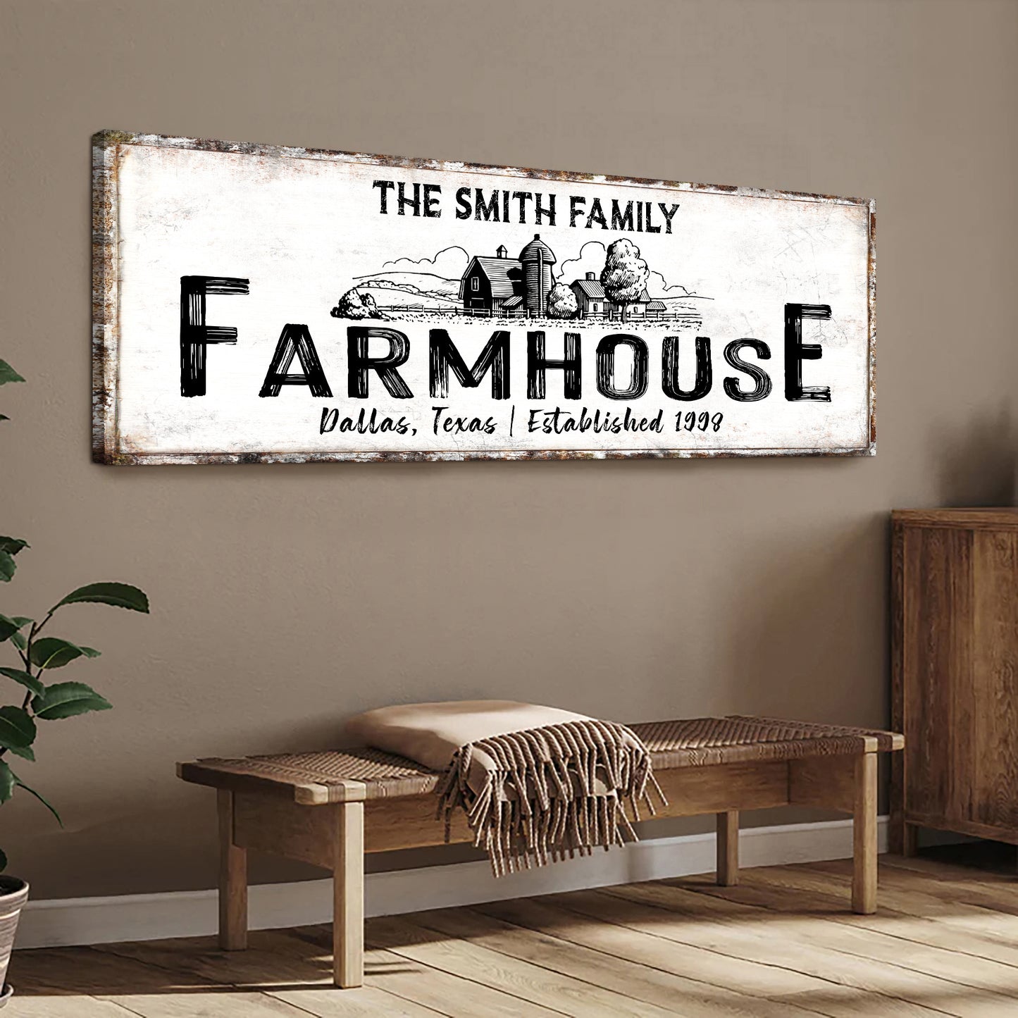 Rustic Farmhouse Sign XIII