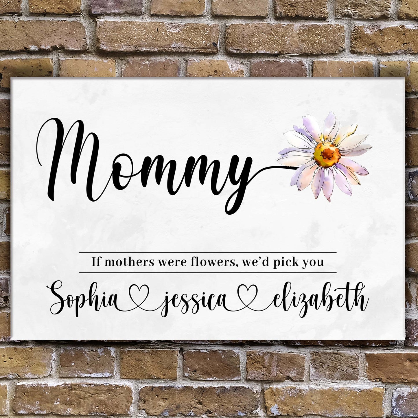 Mother's Day Sign If Mothers Were Flowers