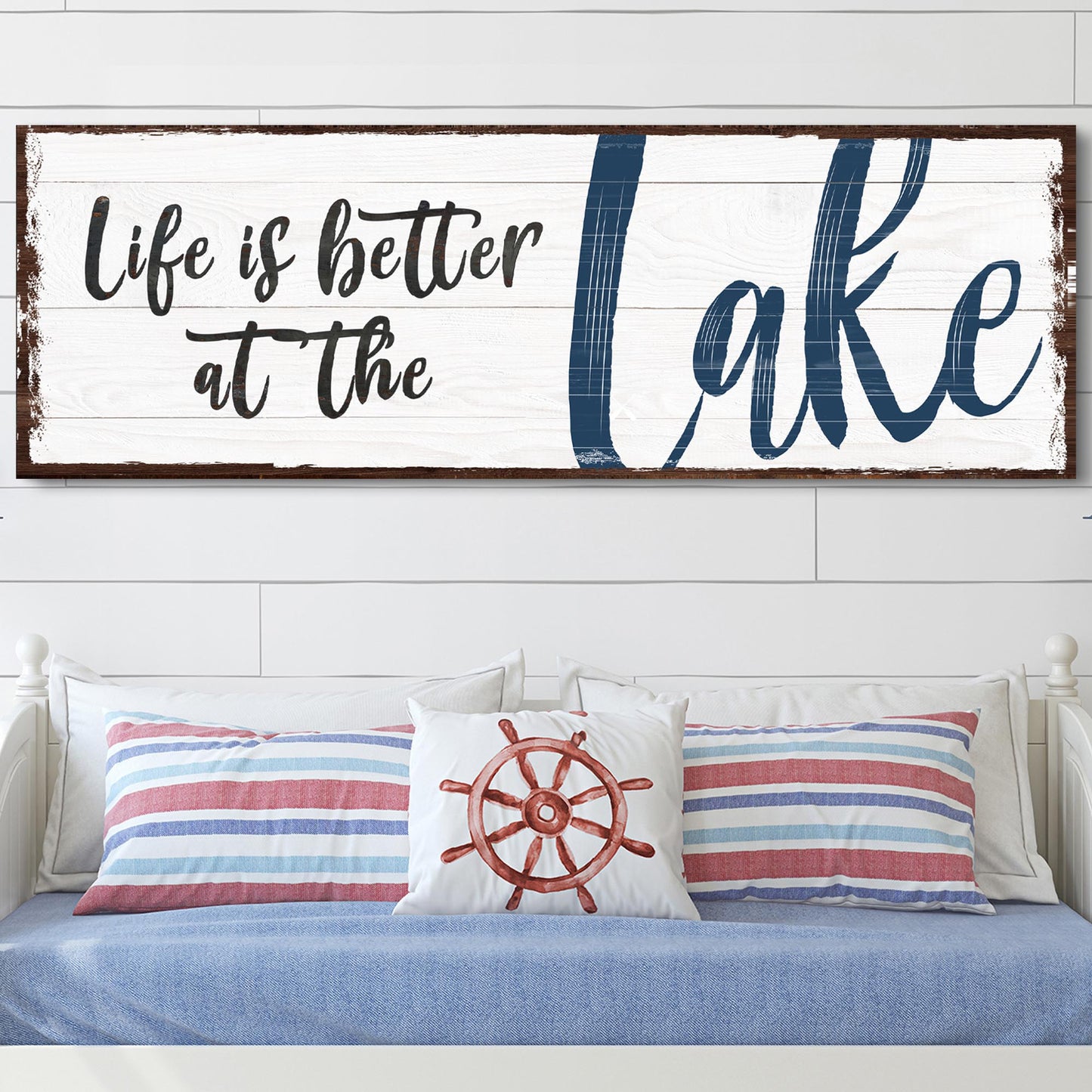 Life Is Better At The Lake Sign II