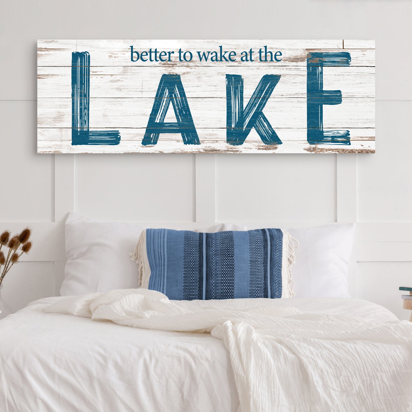 Better To Wake At The Lake Sign II