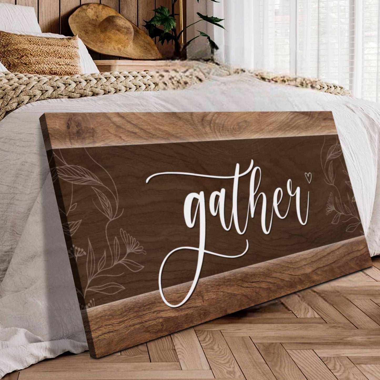 Gather Sign IX Style 2 - Image by Tailored Canvases